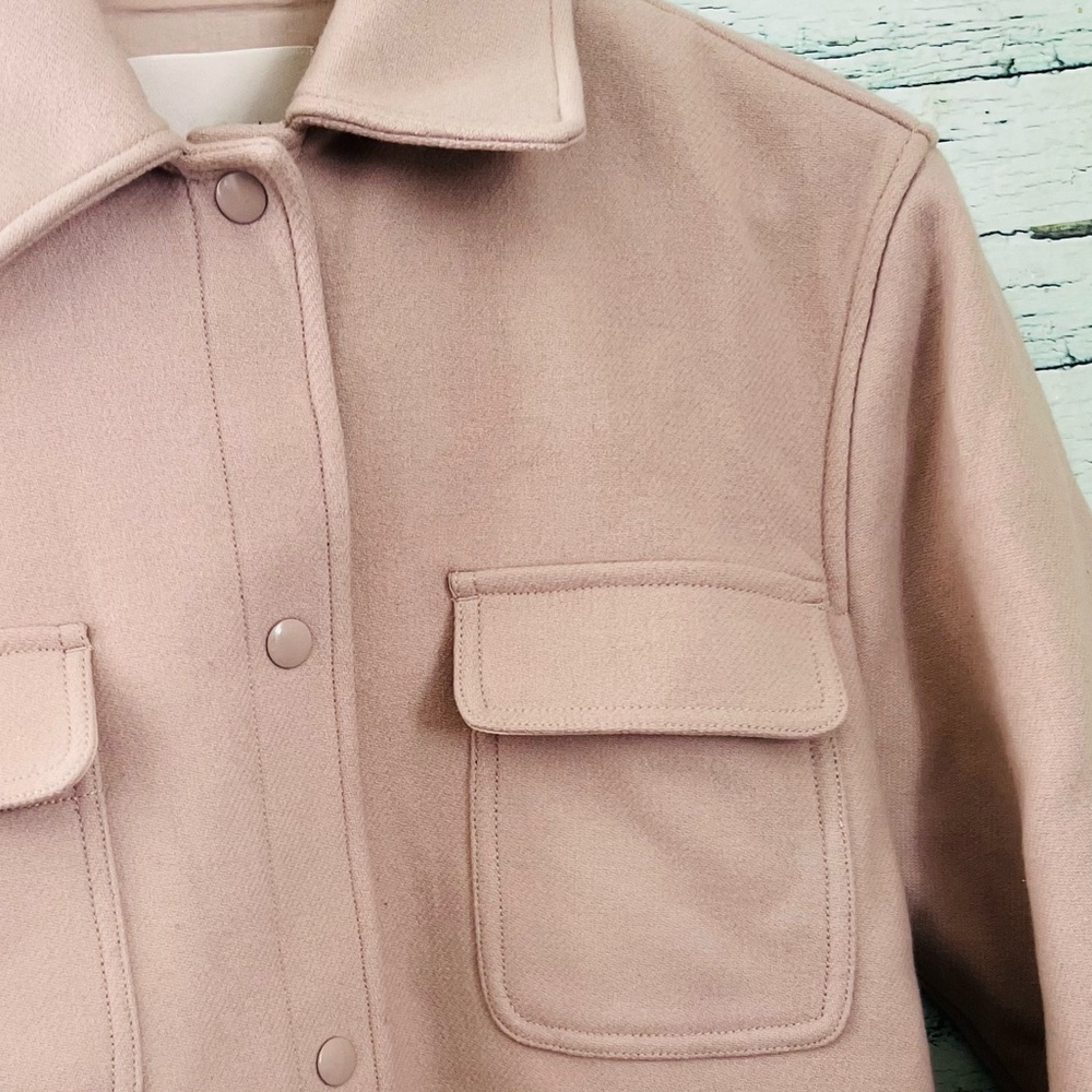 Wilfred Belted Trench Coat in Light Blush - Picture 5 of 9